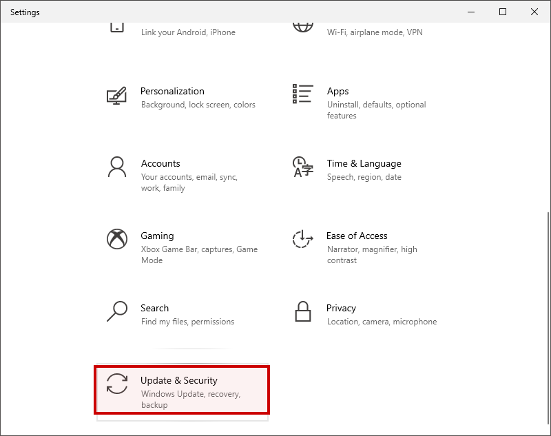 windows 10 update drivers